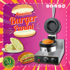 Máquina Burger Panini