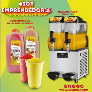 MÁQUINA PARA GRANITAS