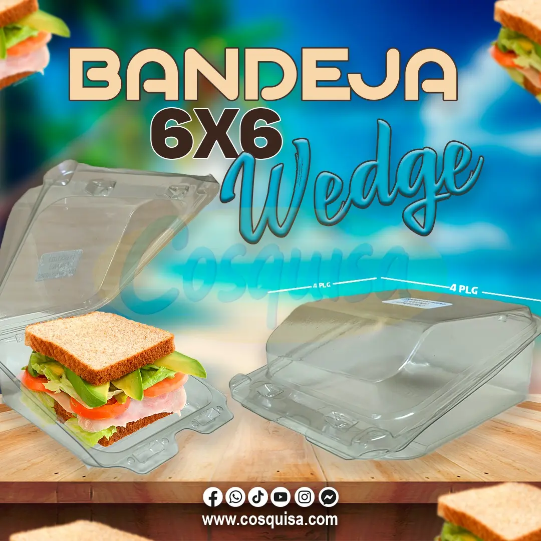 Bandeja 6x6 postres