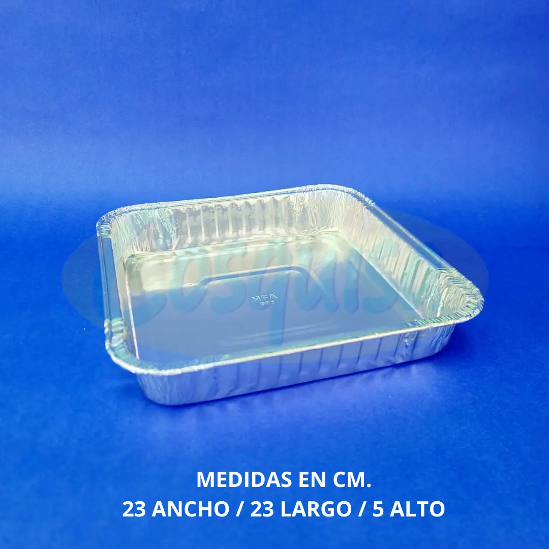 Molde aluminio 9x9 pulgadas