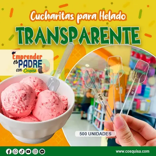 cucharita transparente