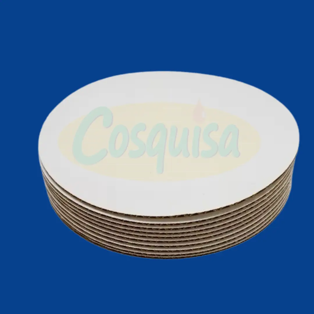 Discos o bases de cartón para pasteles