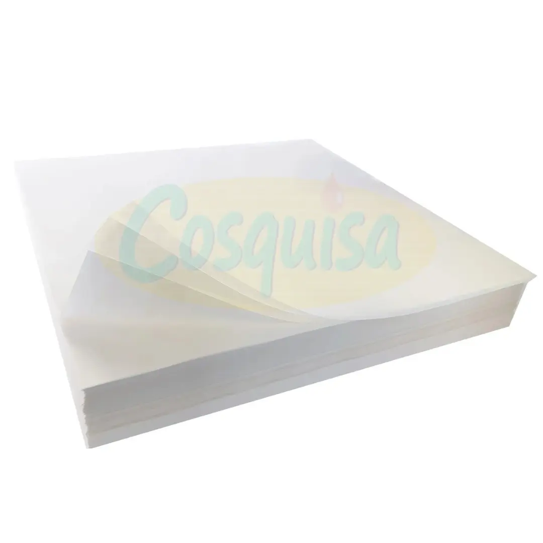 Papel encerado dely, blanco