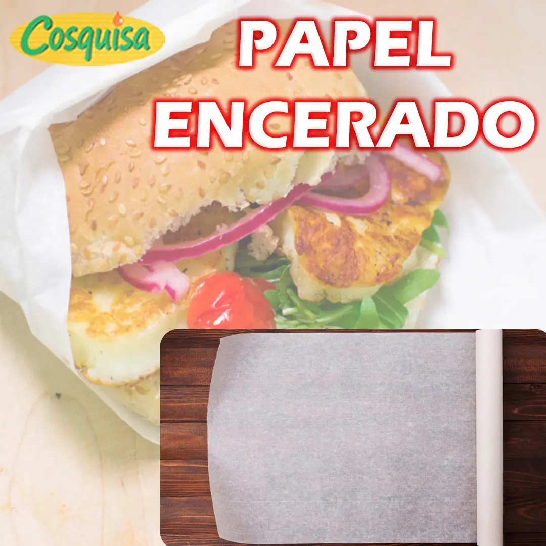 Papel encerado, anti grasa