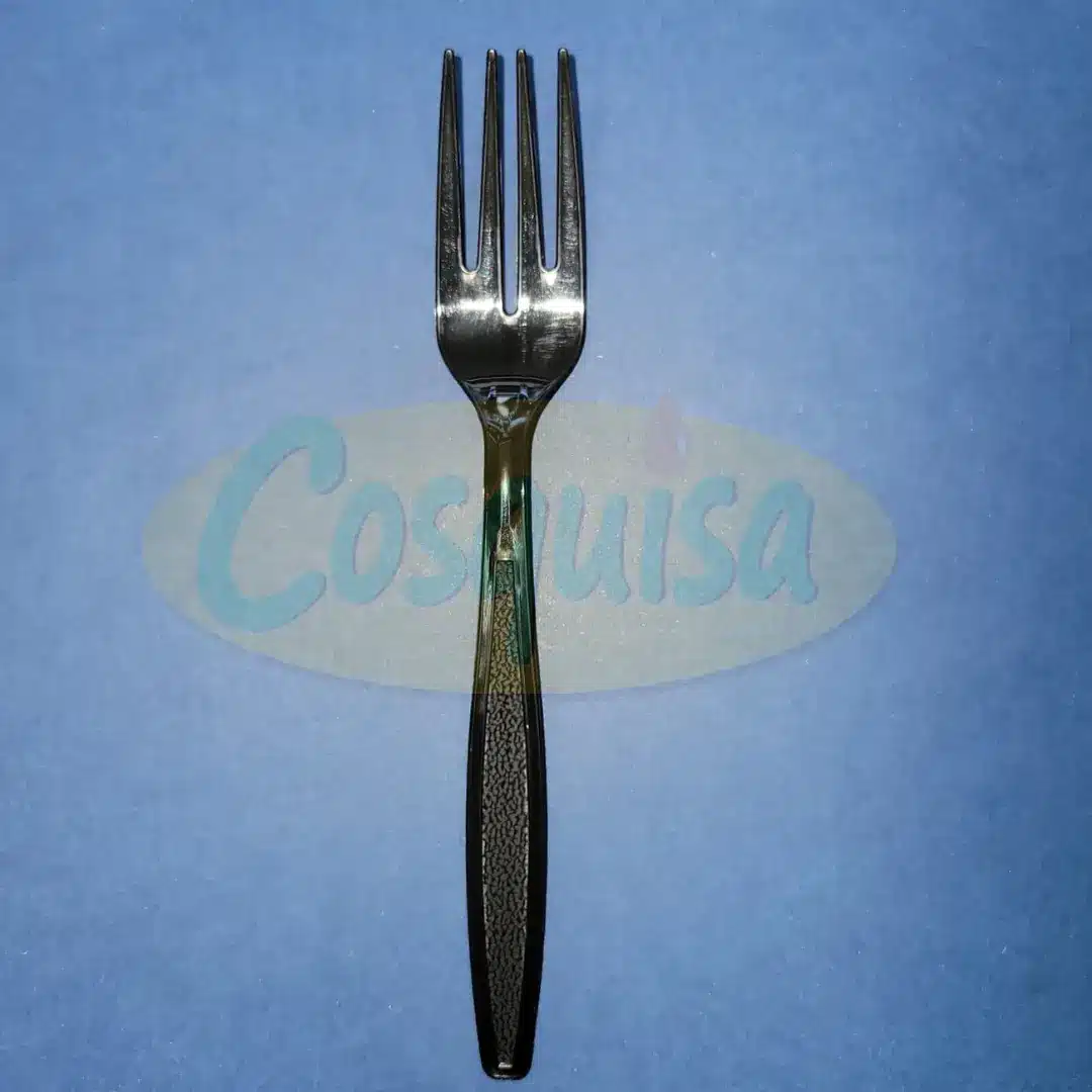 Tenedor grande negro