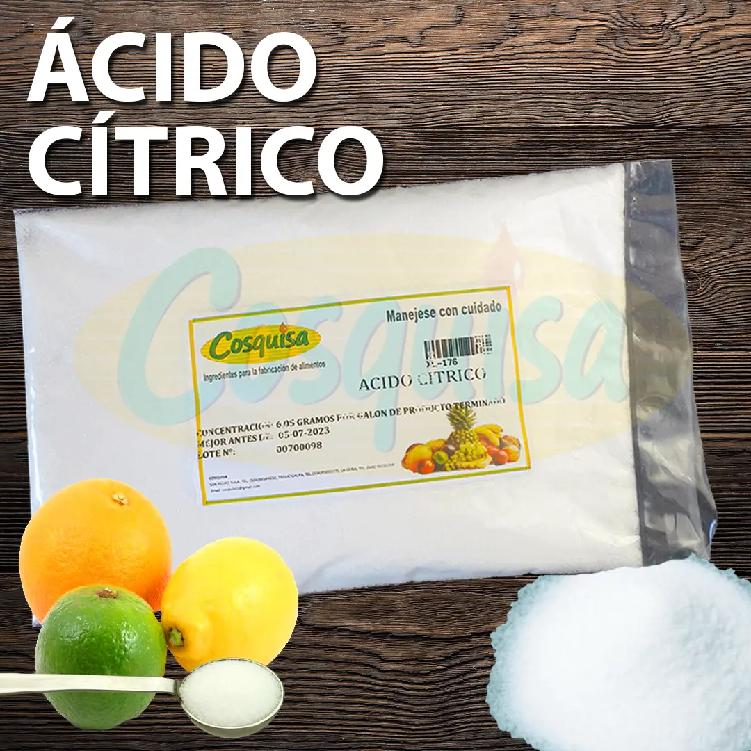 Acido cítrico, Regulador de PH