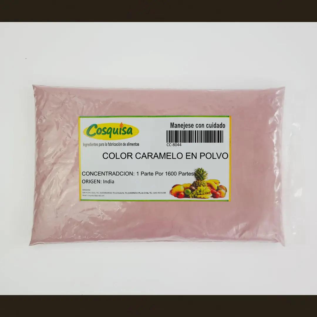Color en polvo caramelo