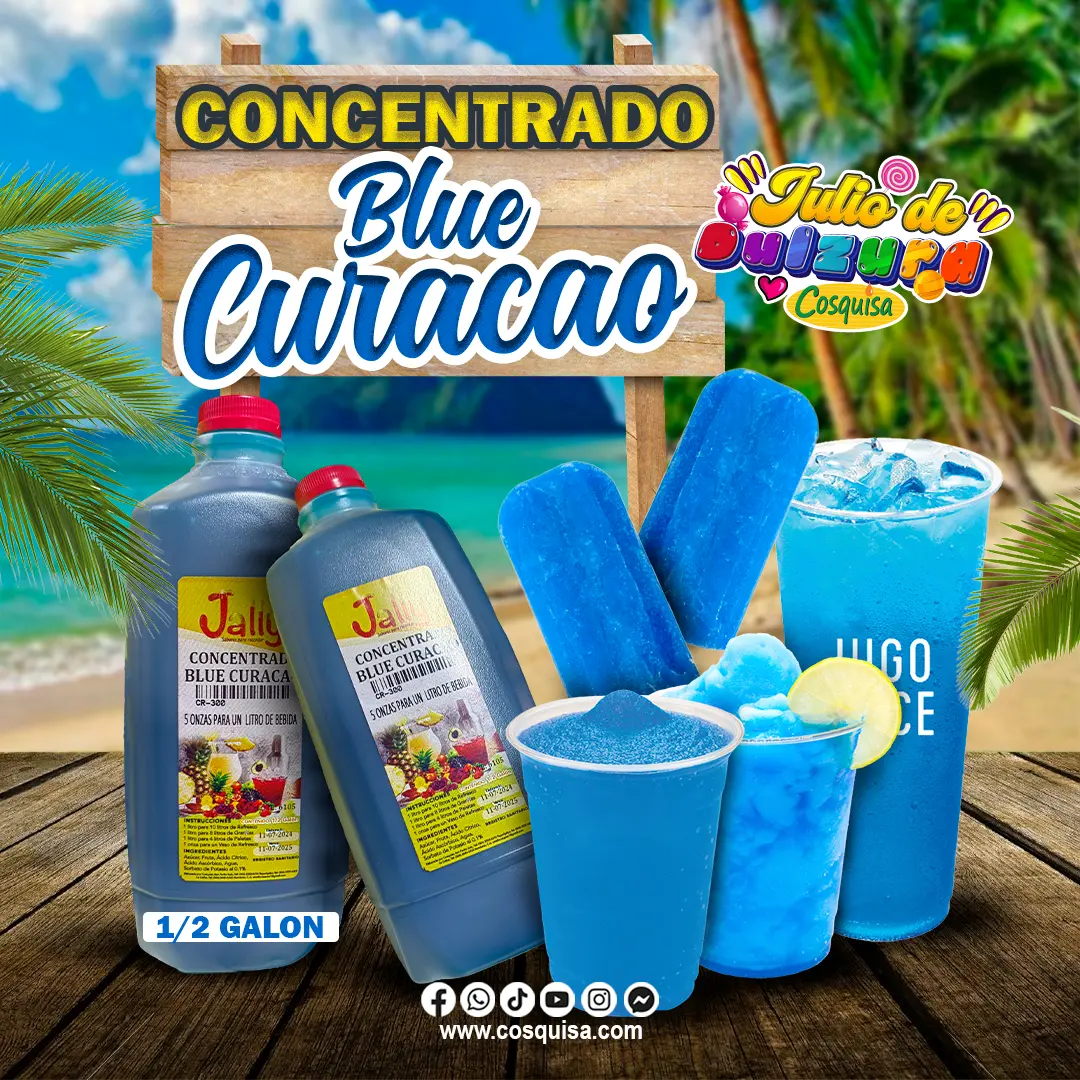 Concentrado de blue curacao