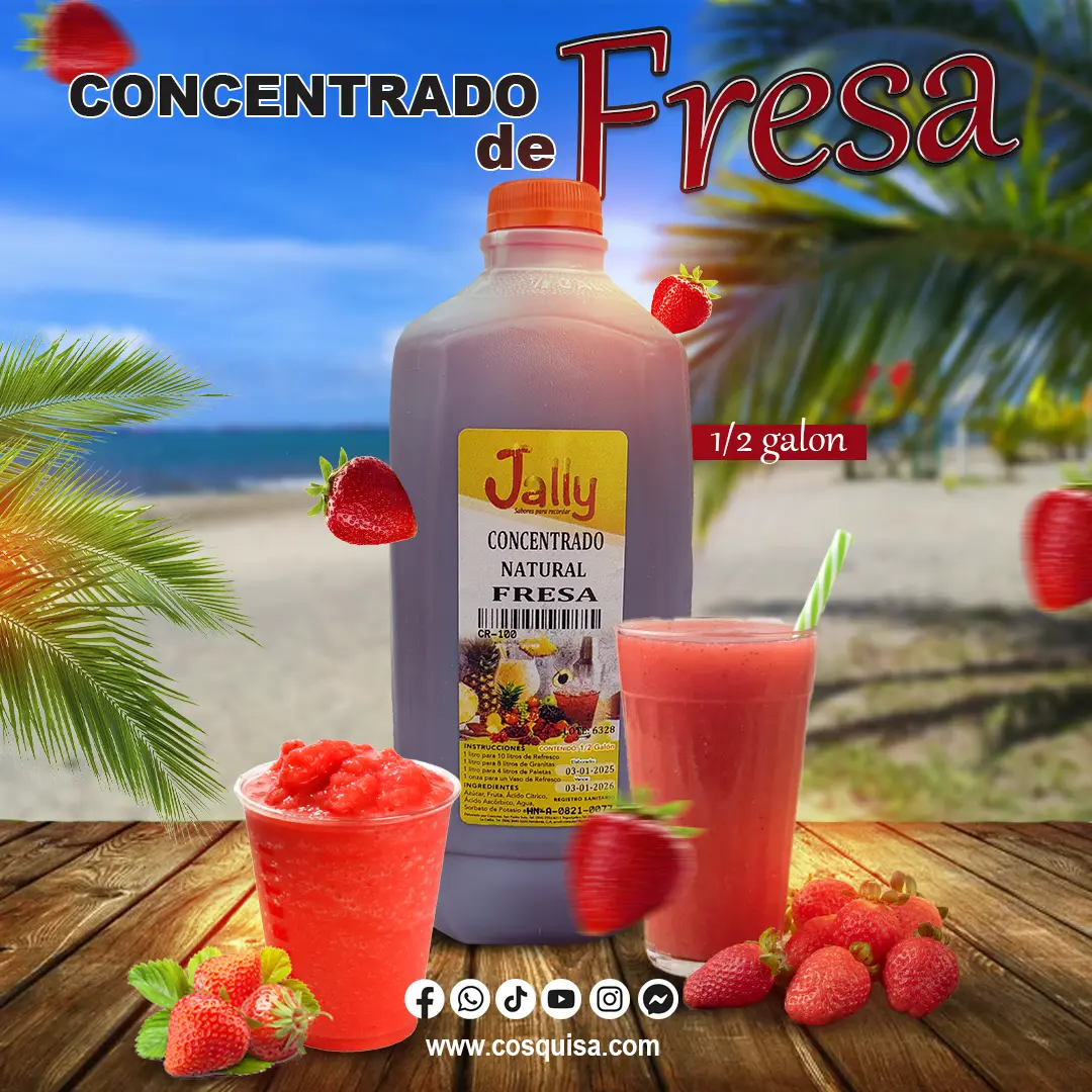 Concentrado de fresa
