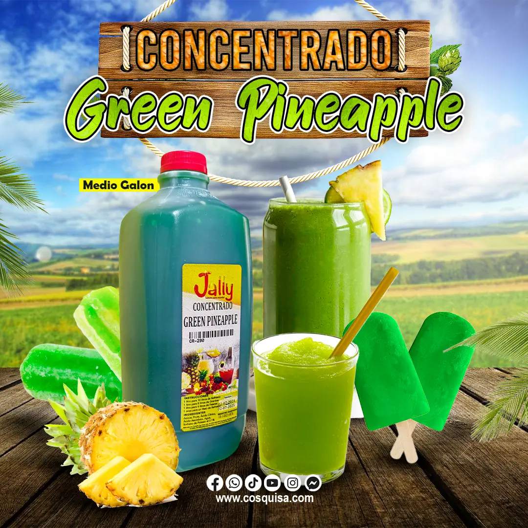 Concentrado de green pineapple