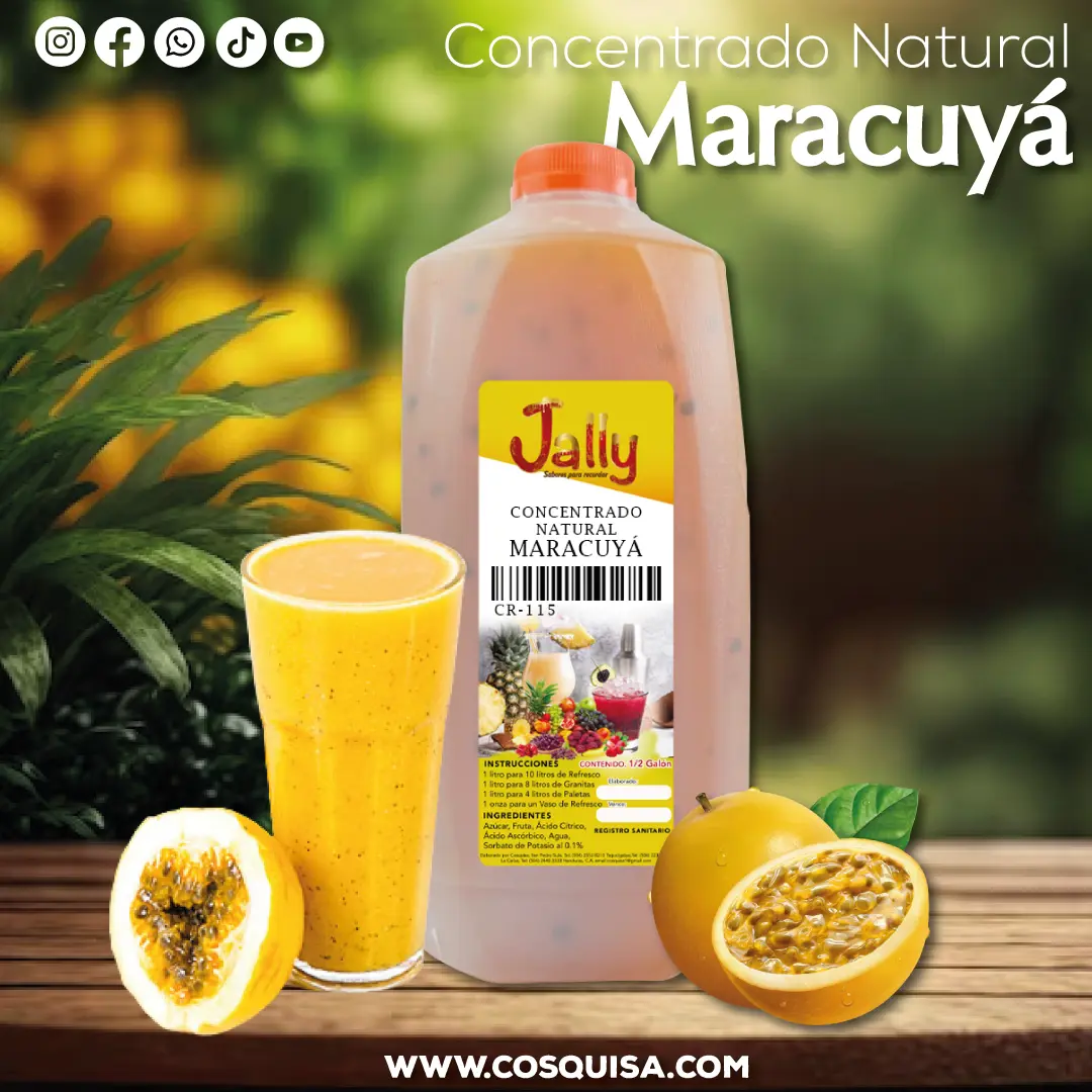 Concentrado de maracuyá