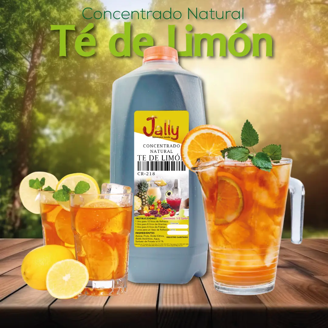 Concentrado de te de limón