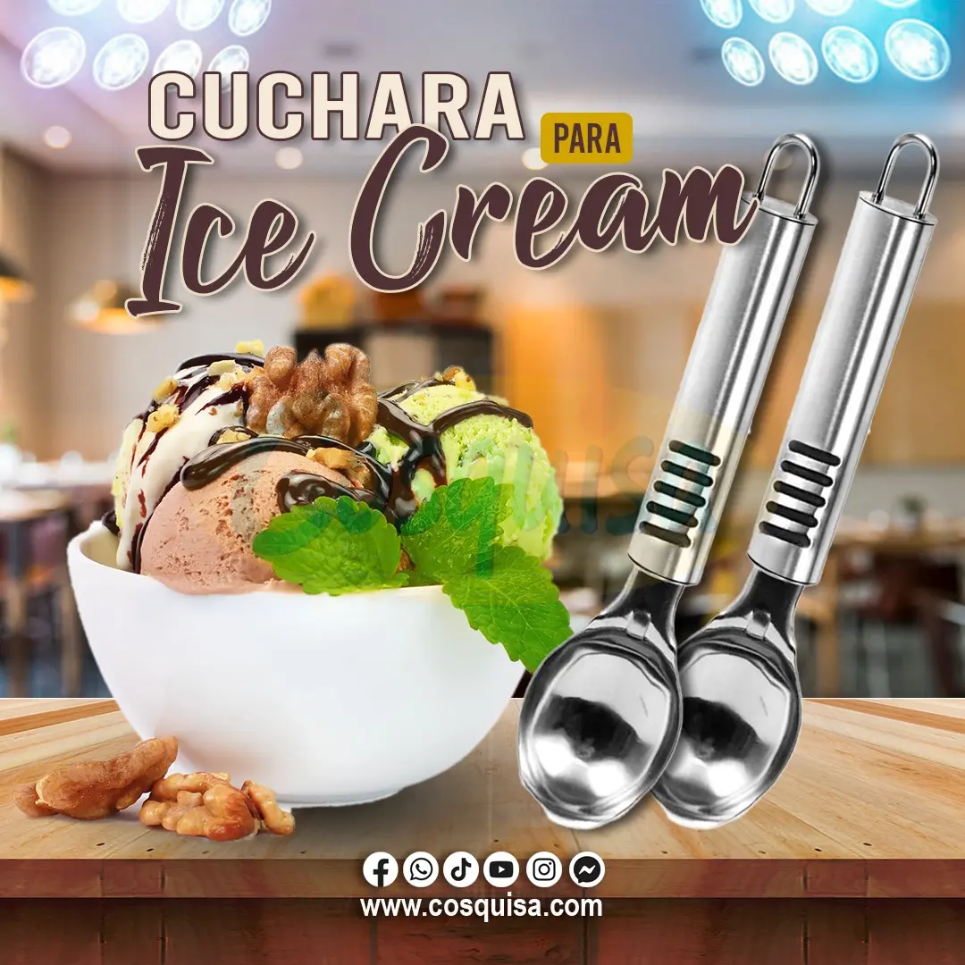 Cuchara para ice cream pequeña