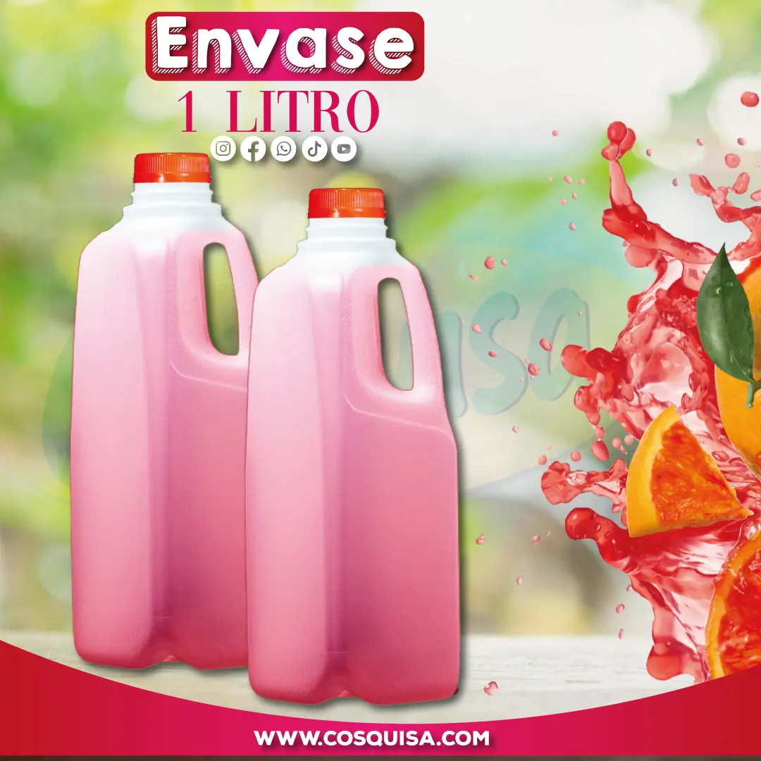 Envase de litro para jugo