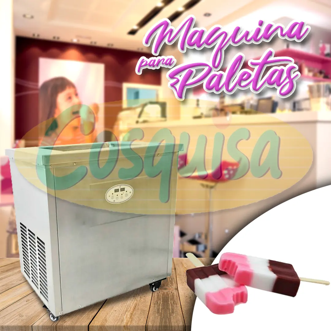 Maquina para paletas , 40 paletas cada 30 minutos