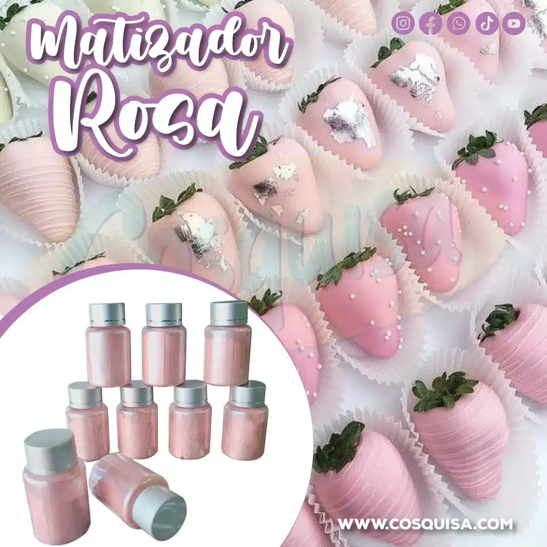 Matizador rosado