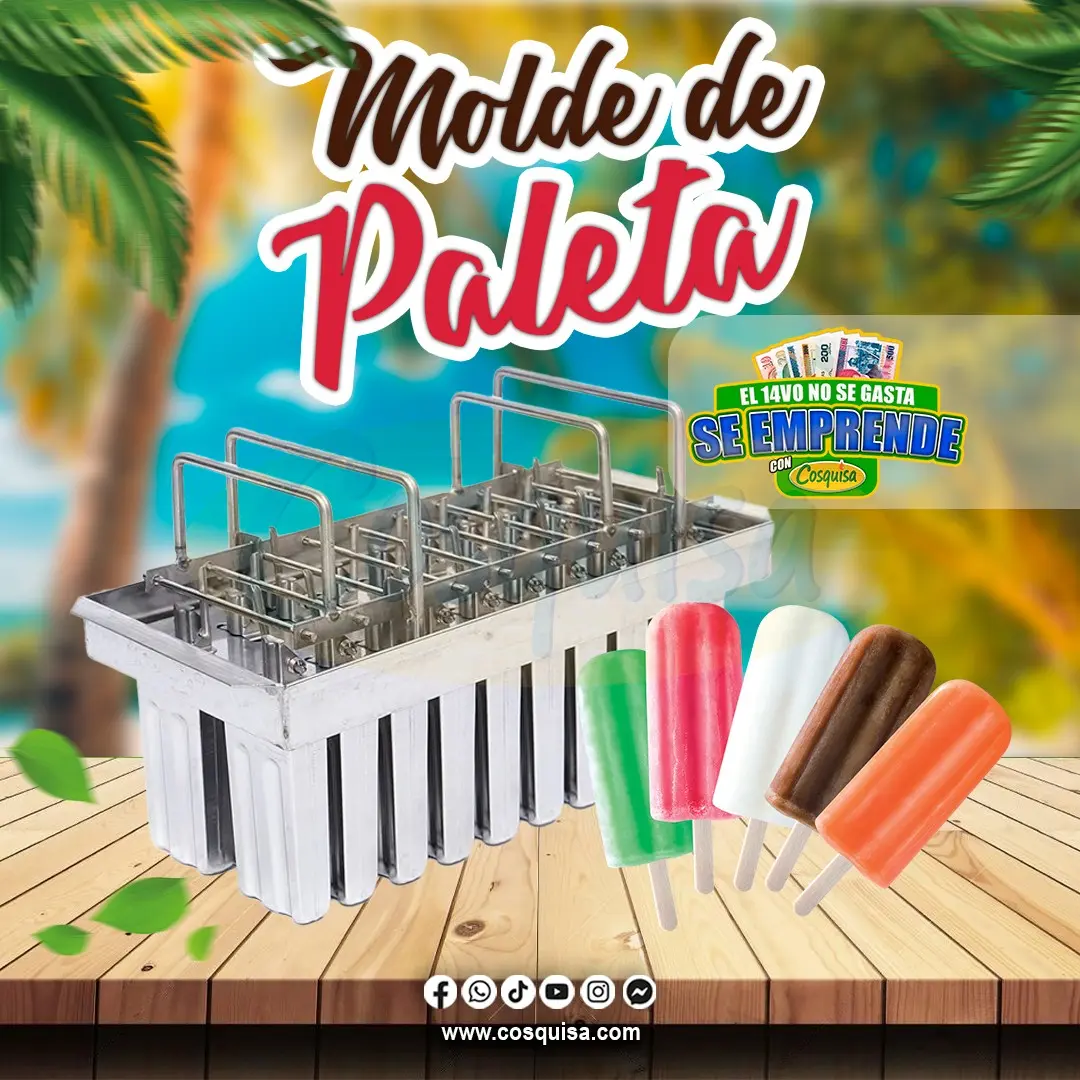 Molde de paletas