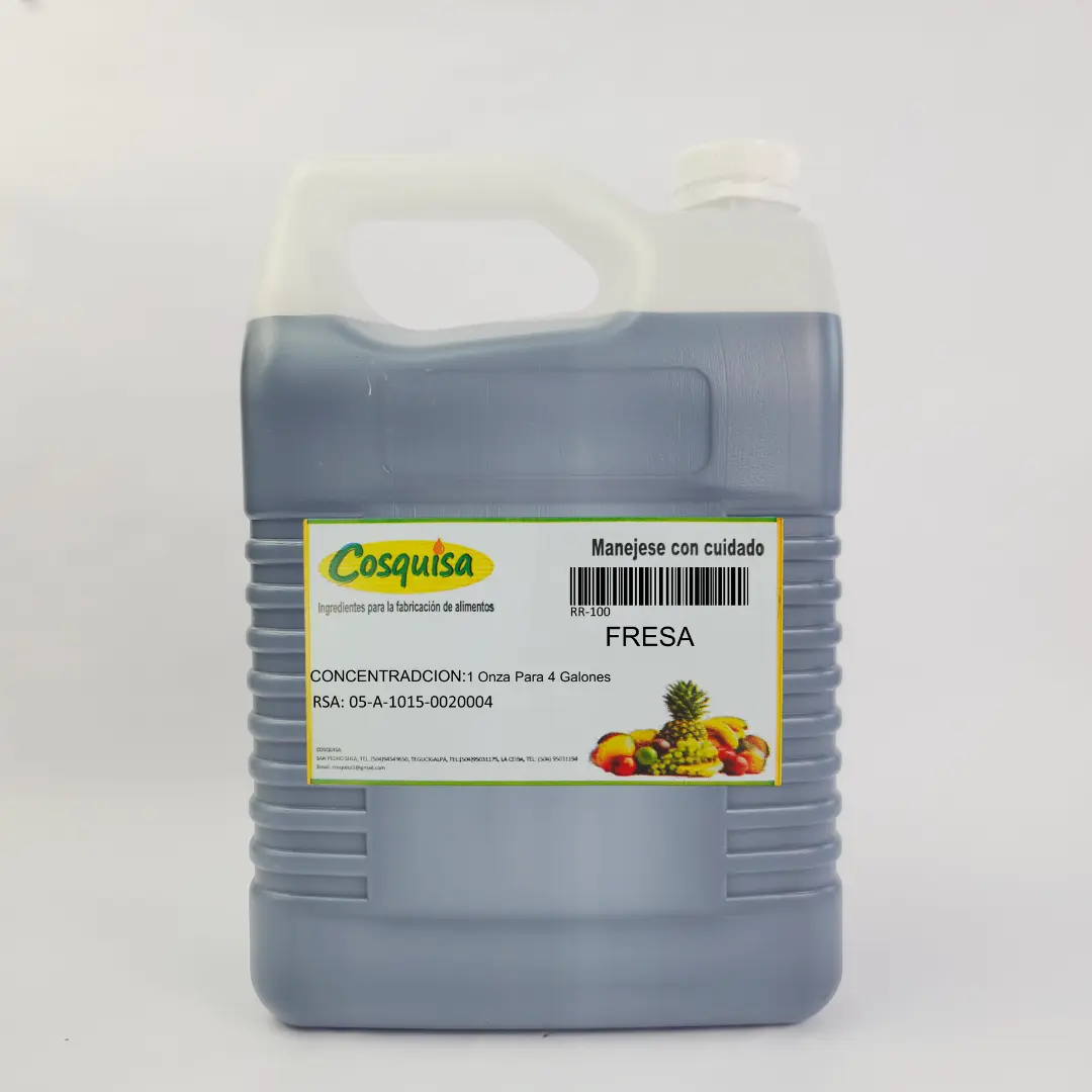 Sabor fresa para juguitos