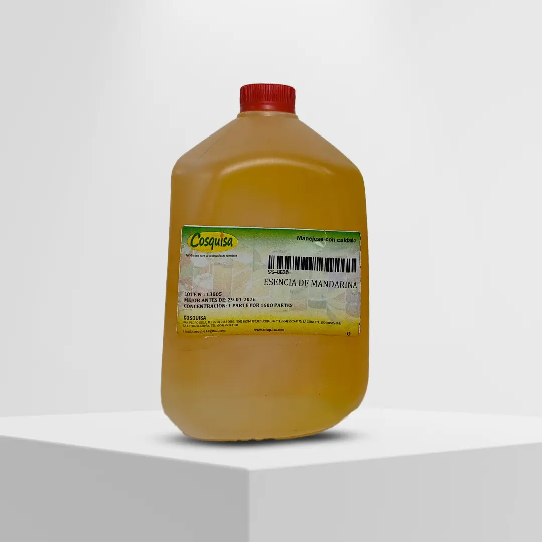 Sabor mandarina, super aroma, sin color