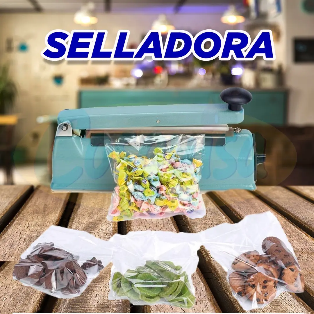 Selladoras de metal para bolsas