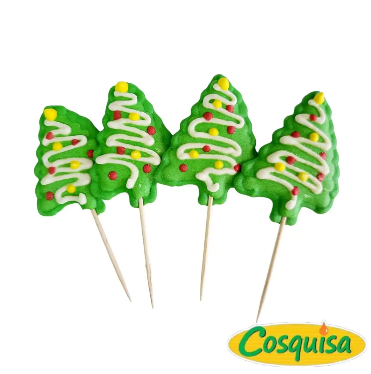 Pinitos de azúcar para navidad