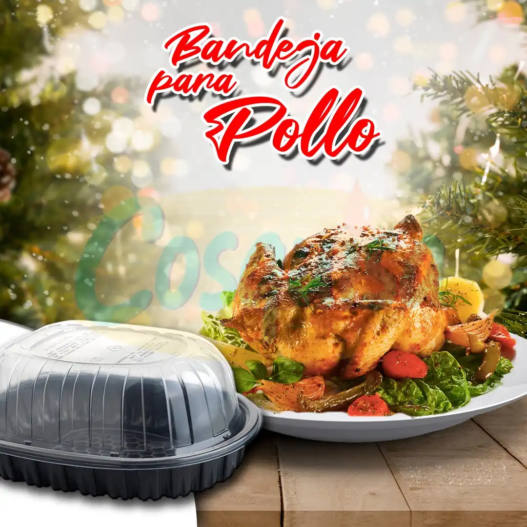 Bandeja para pollo asado