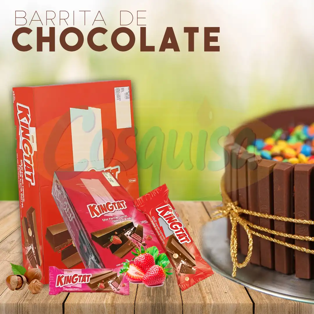 Barra de chocolate Kingtat