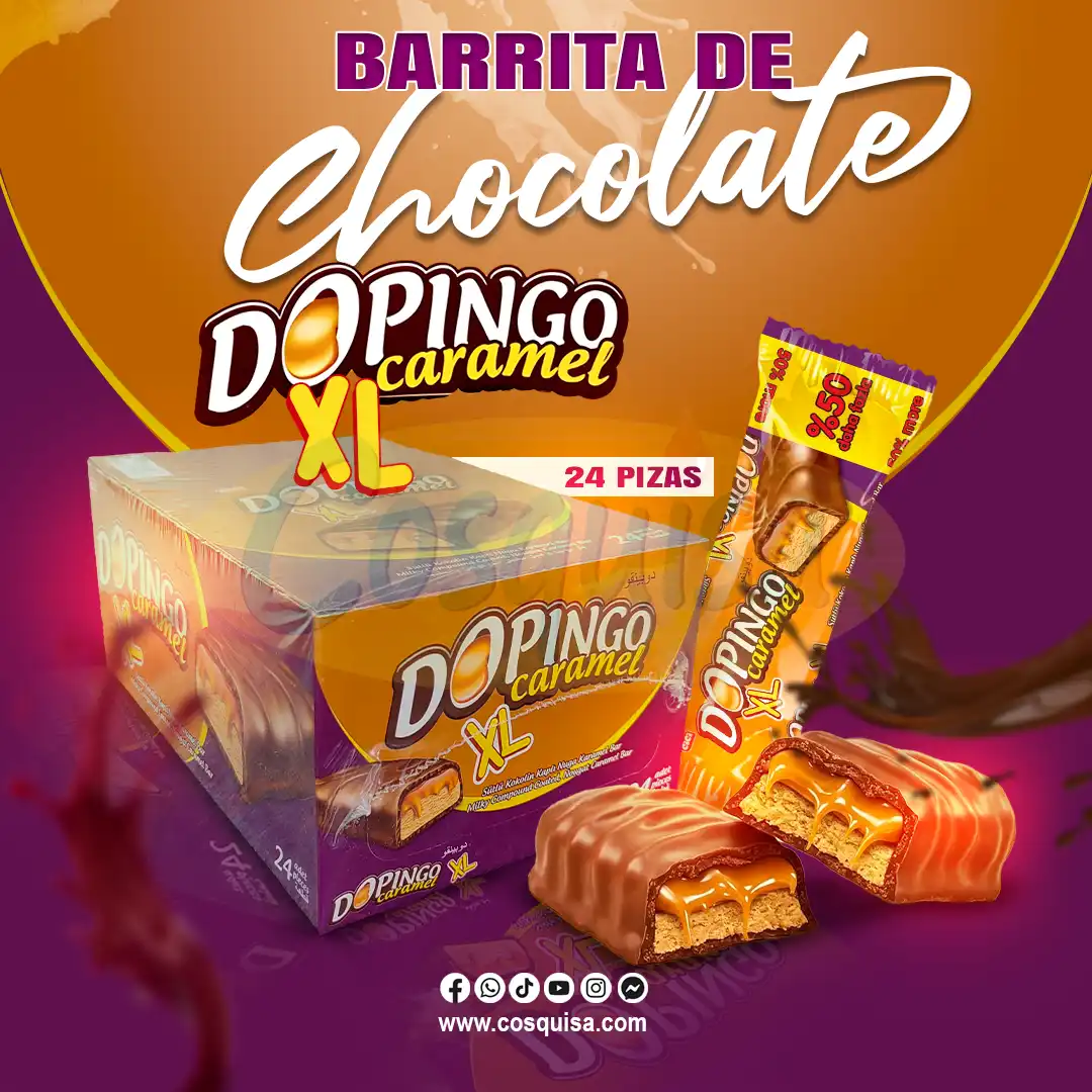 Barrita de chocolate Dopingo