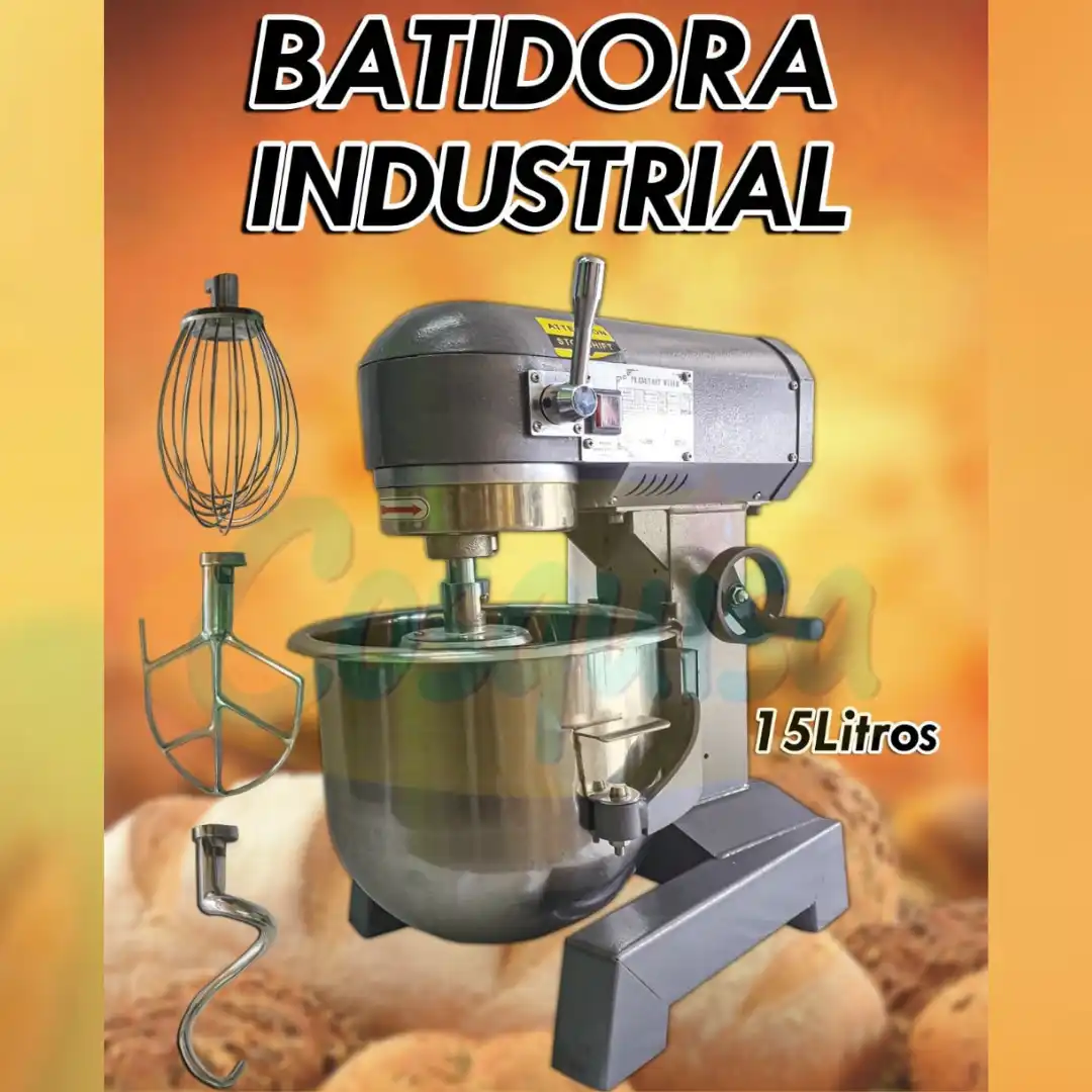 Batidora industrial 15 litros