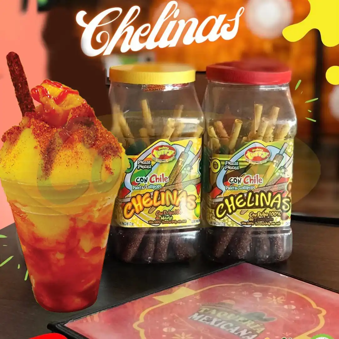 Pajillas con tamarindo, Chelinas