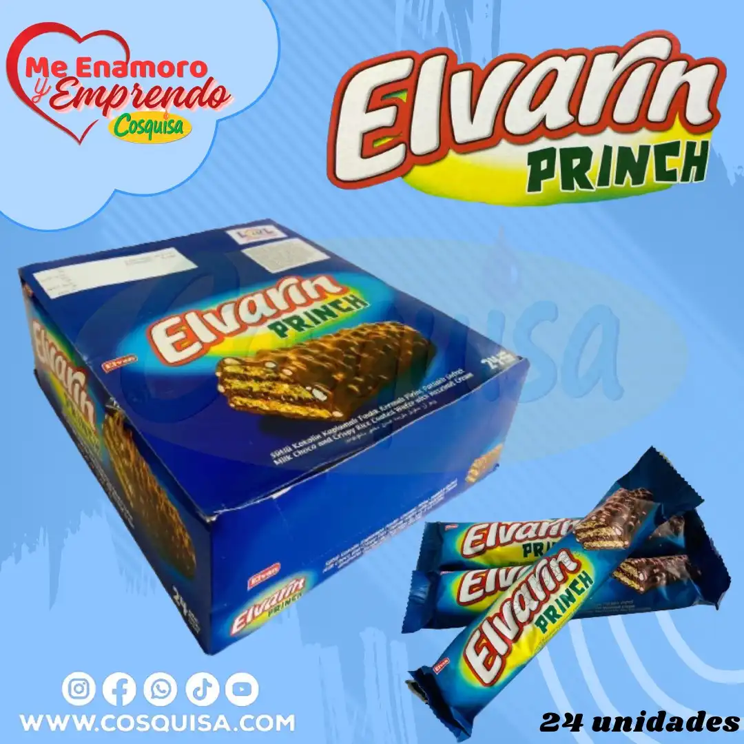 Barrita de chocolate Elvarin princh