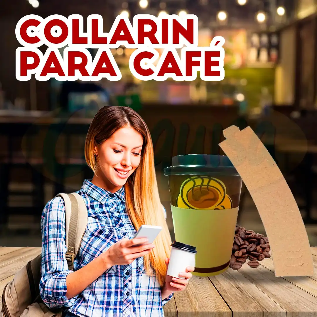 Collarines para vasos de café