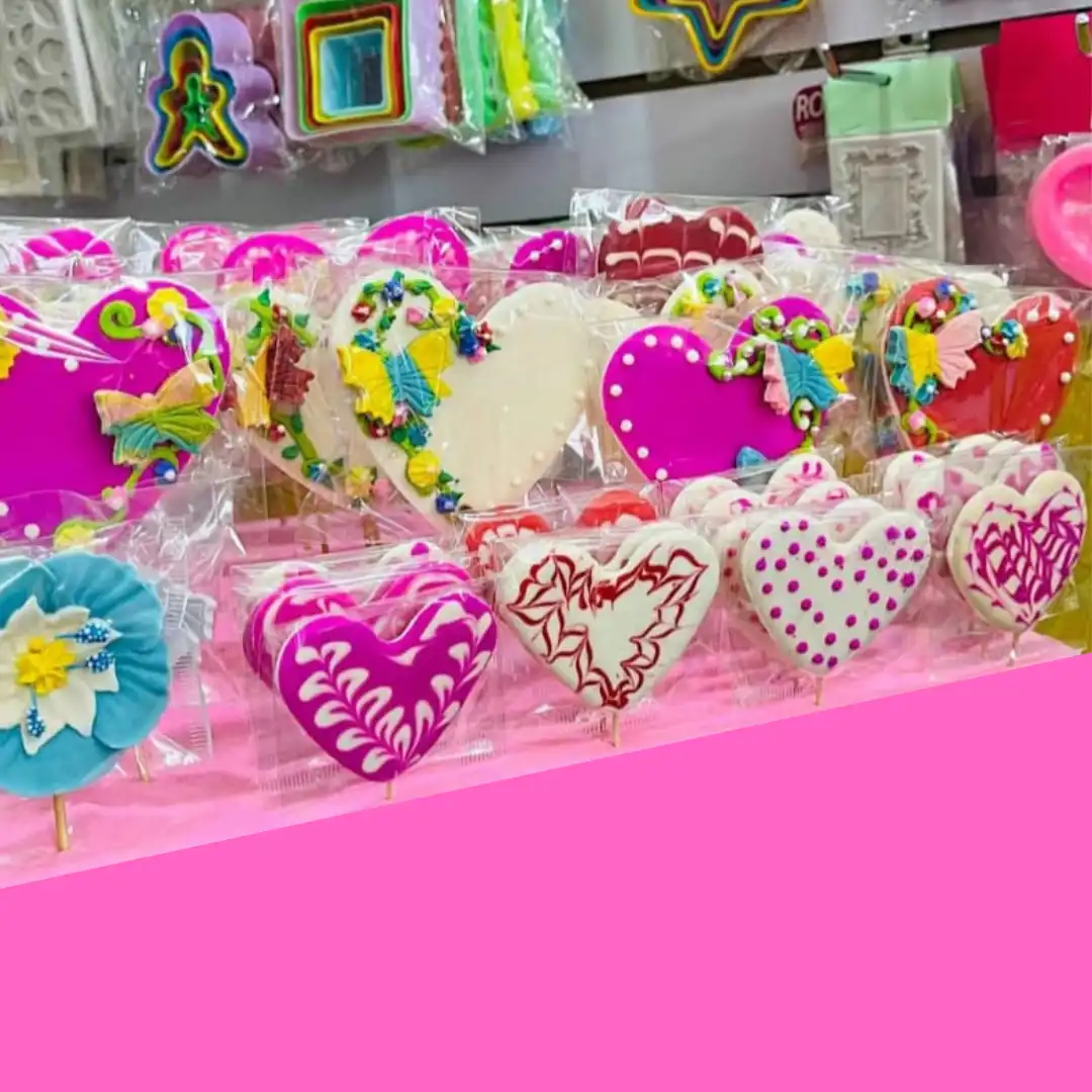 Corazones de azúcar