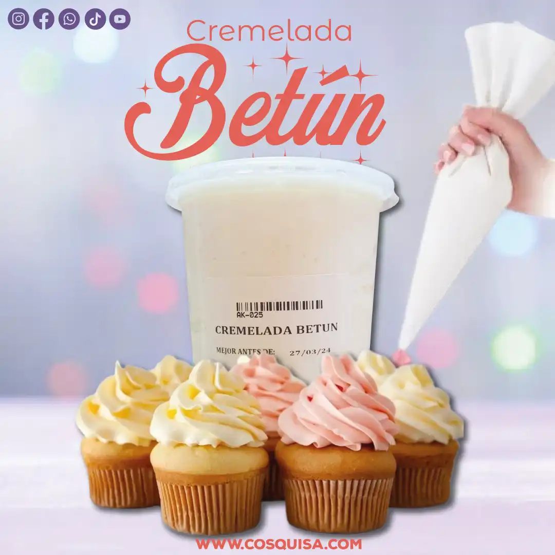 Cremelada betún para hacer lustre de mantequilla en repostería.