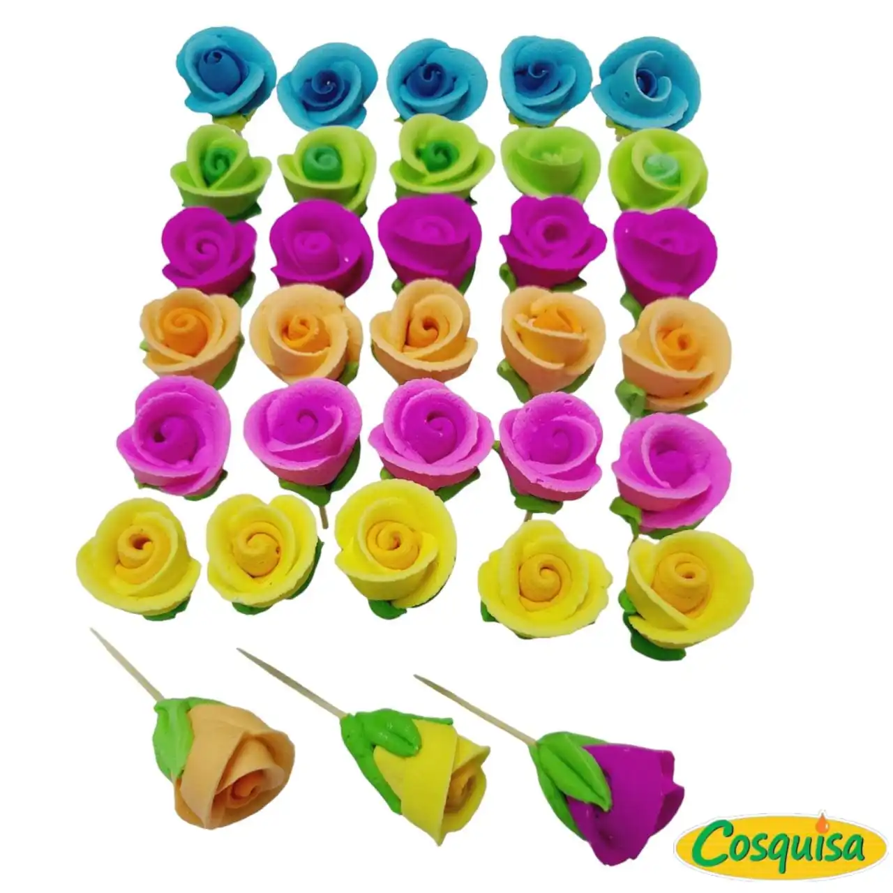 Botones de azúcar la entrada copan