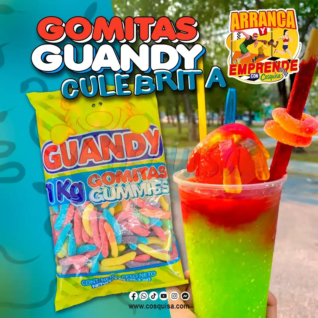 Gomita Culebritas Guandy en kilo