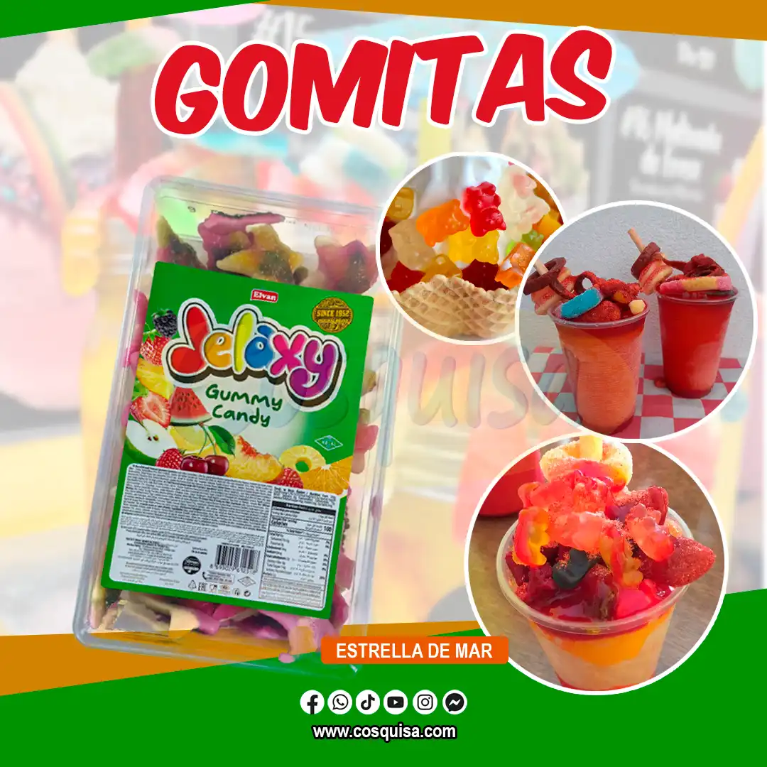 Gomita estrellas de mar