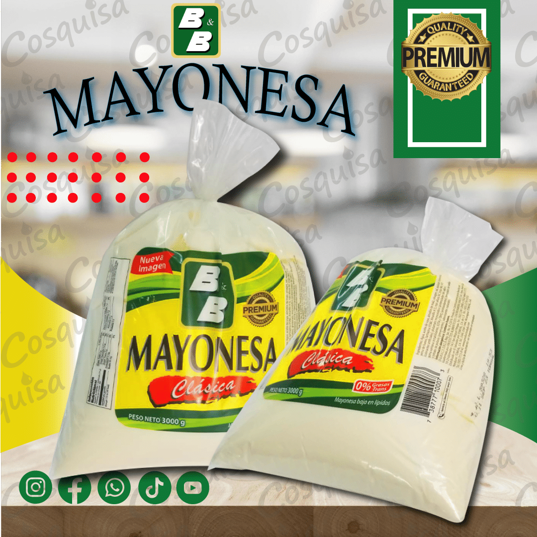 Mayonesa BB en galón