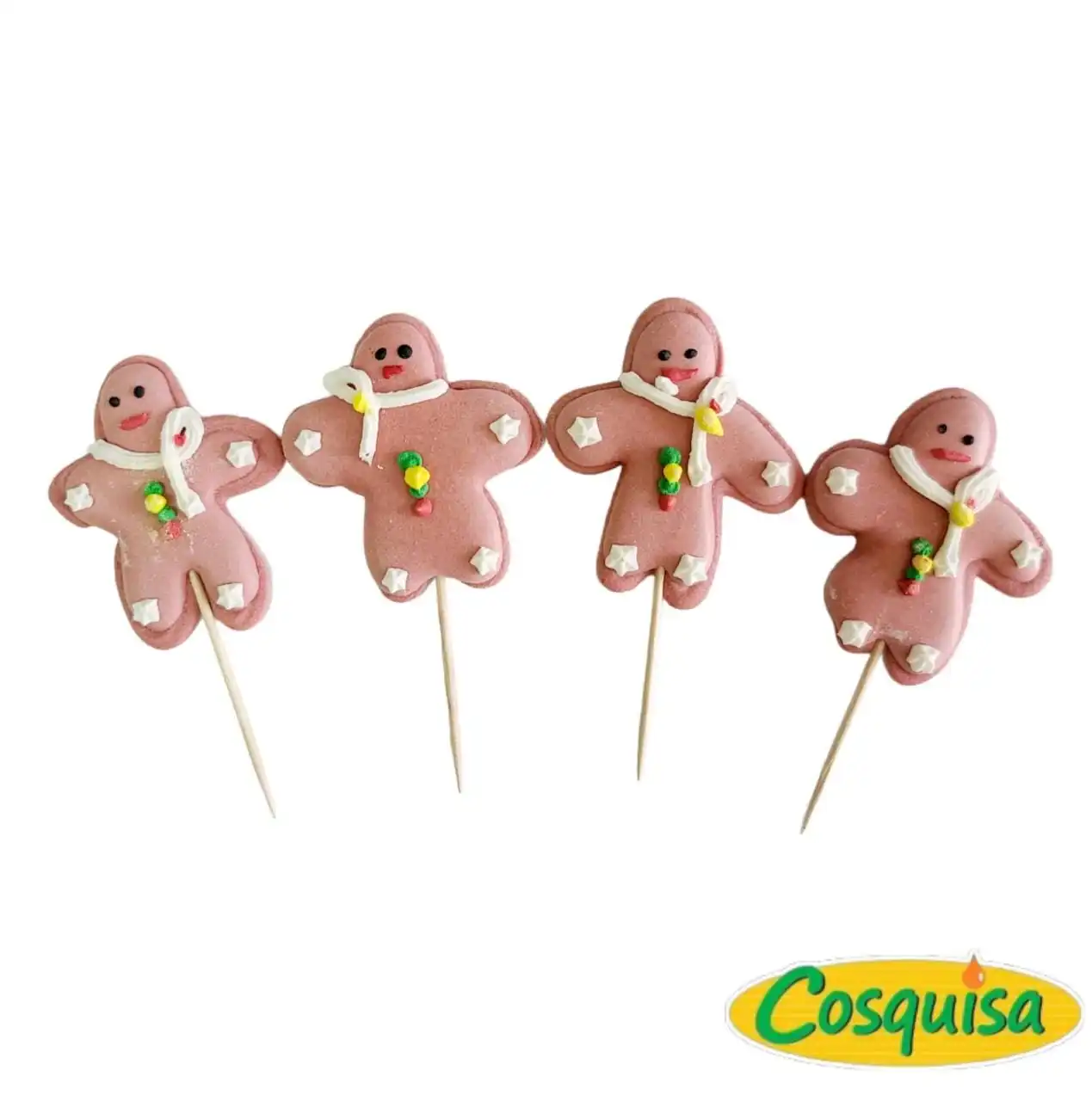 Muñequitos de azúcar para navidad