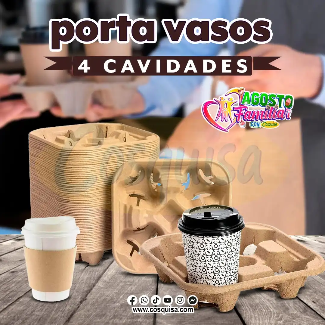 Portavasos de carton