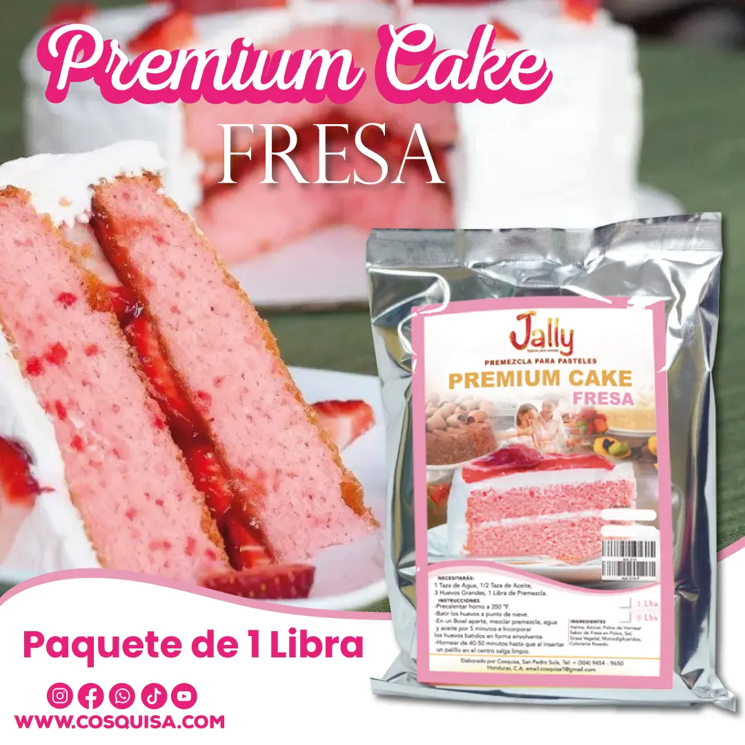 Premezcla de fresa Jally
