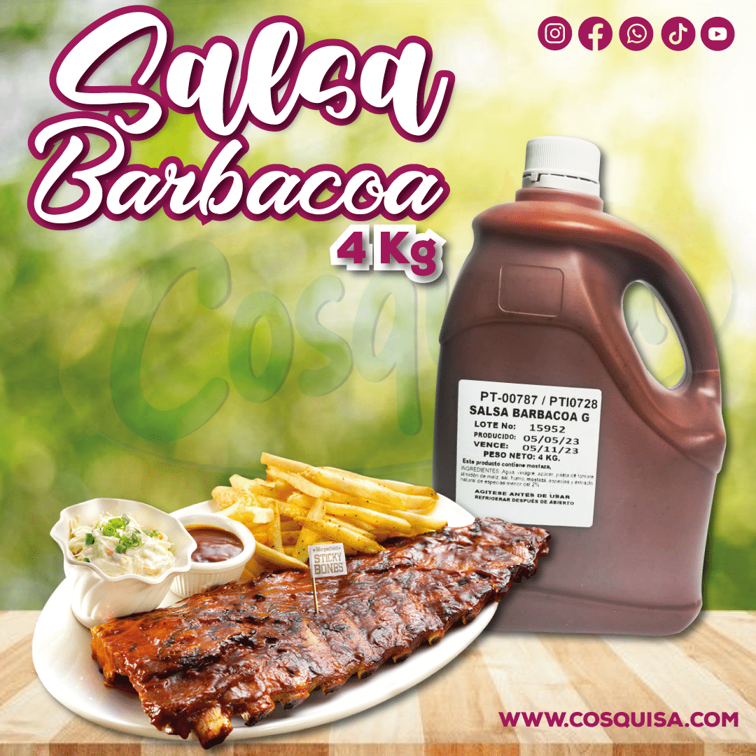 Salsa Barbacoa en galón