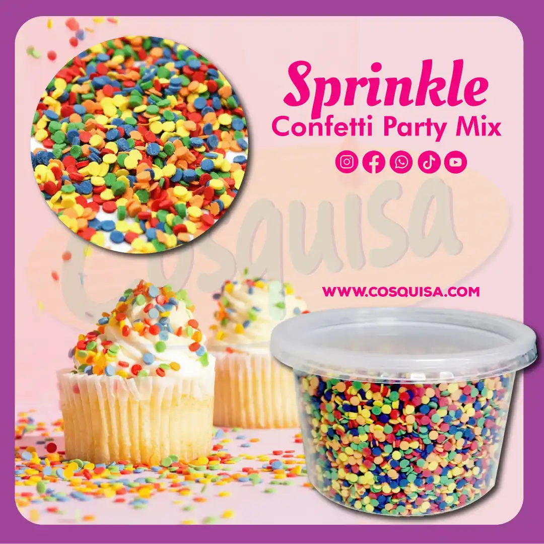Sprinkle confetti party mix