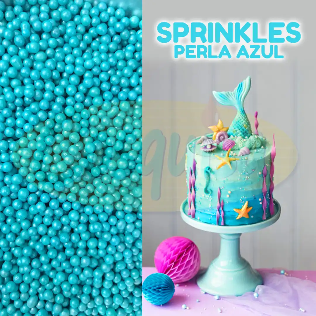 Sprinkle perla azul