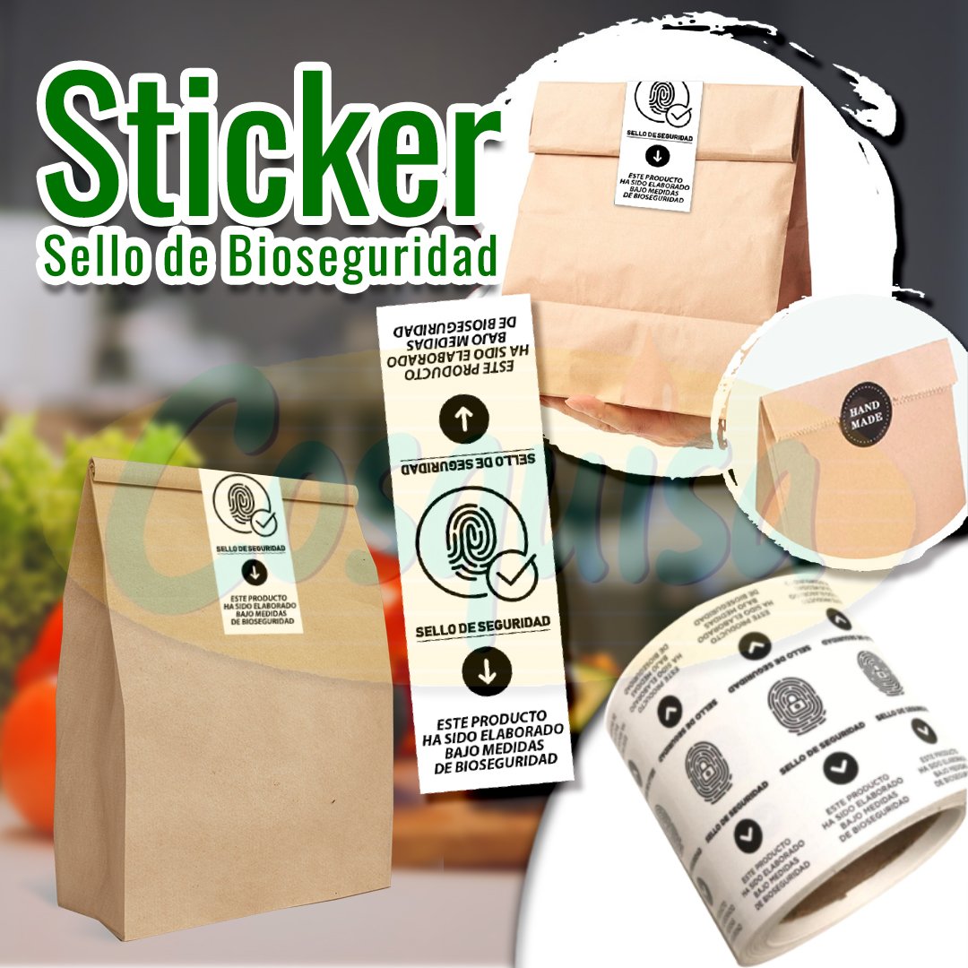 Sellos de seguridad para bolsas o cajas