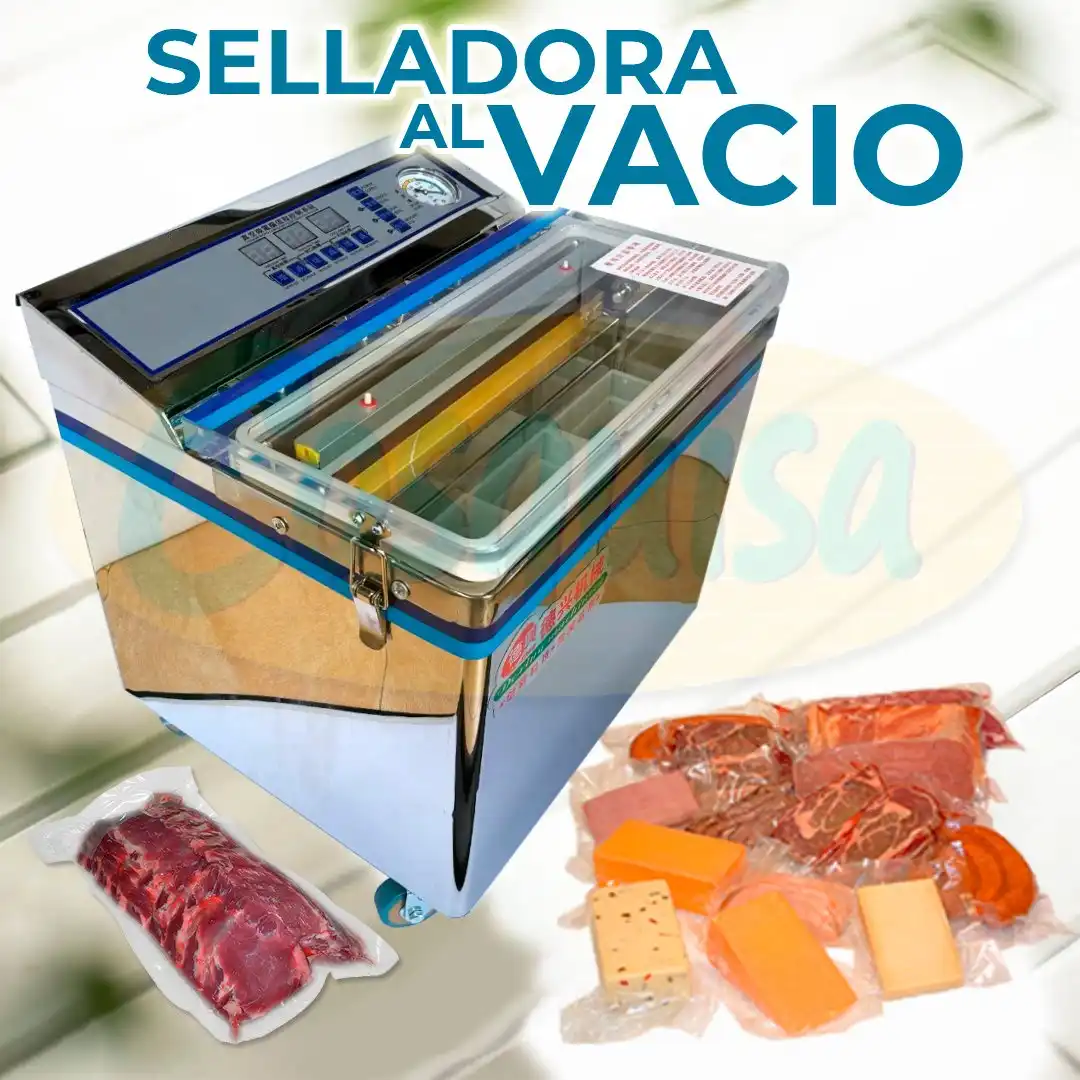 Selladora al vacío vertical