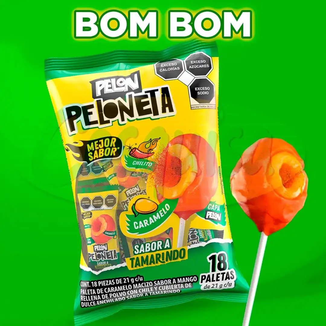 Bon Bon pelon peloneta tamarindo