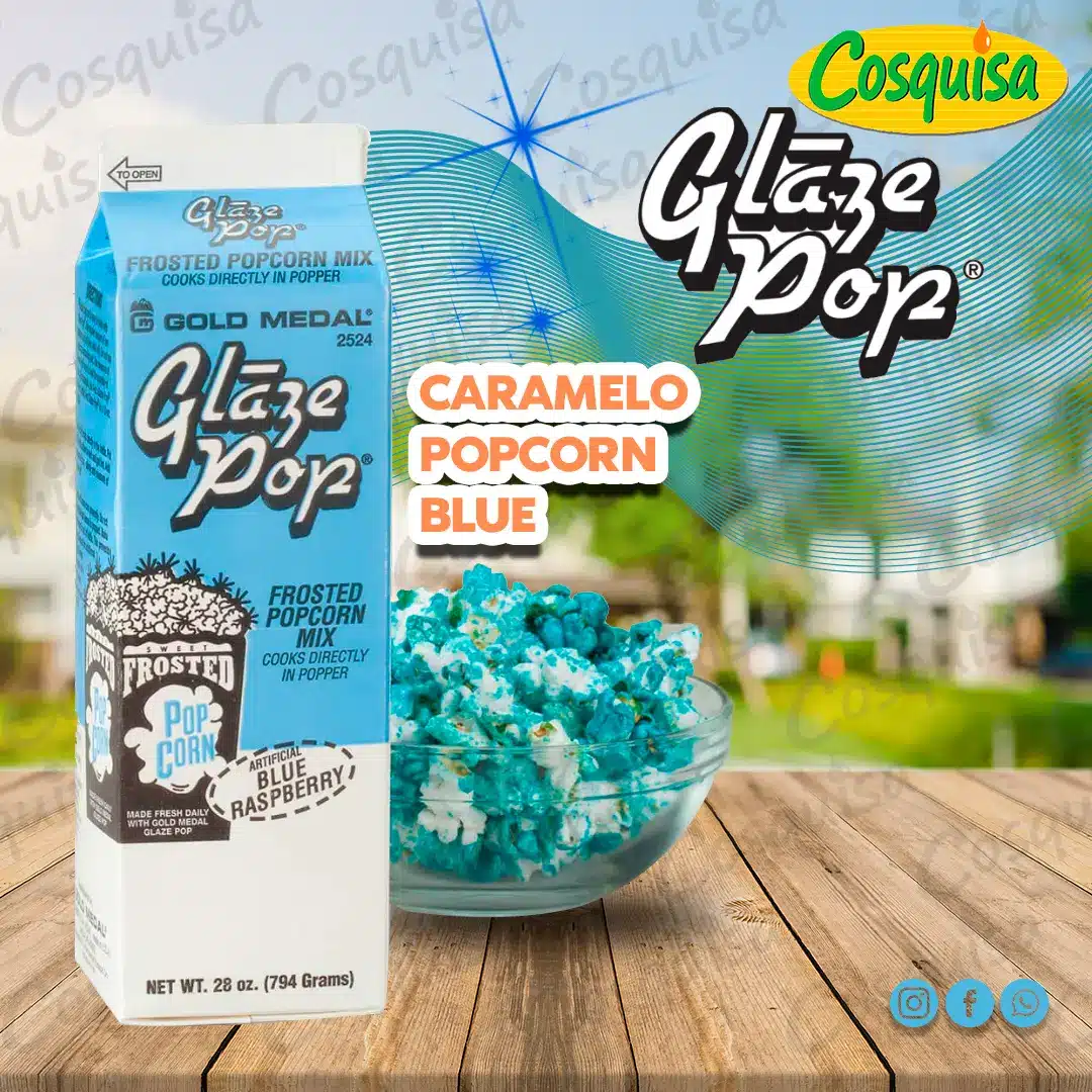 Caramelo blue para palomitas
