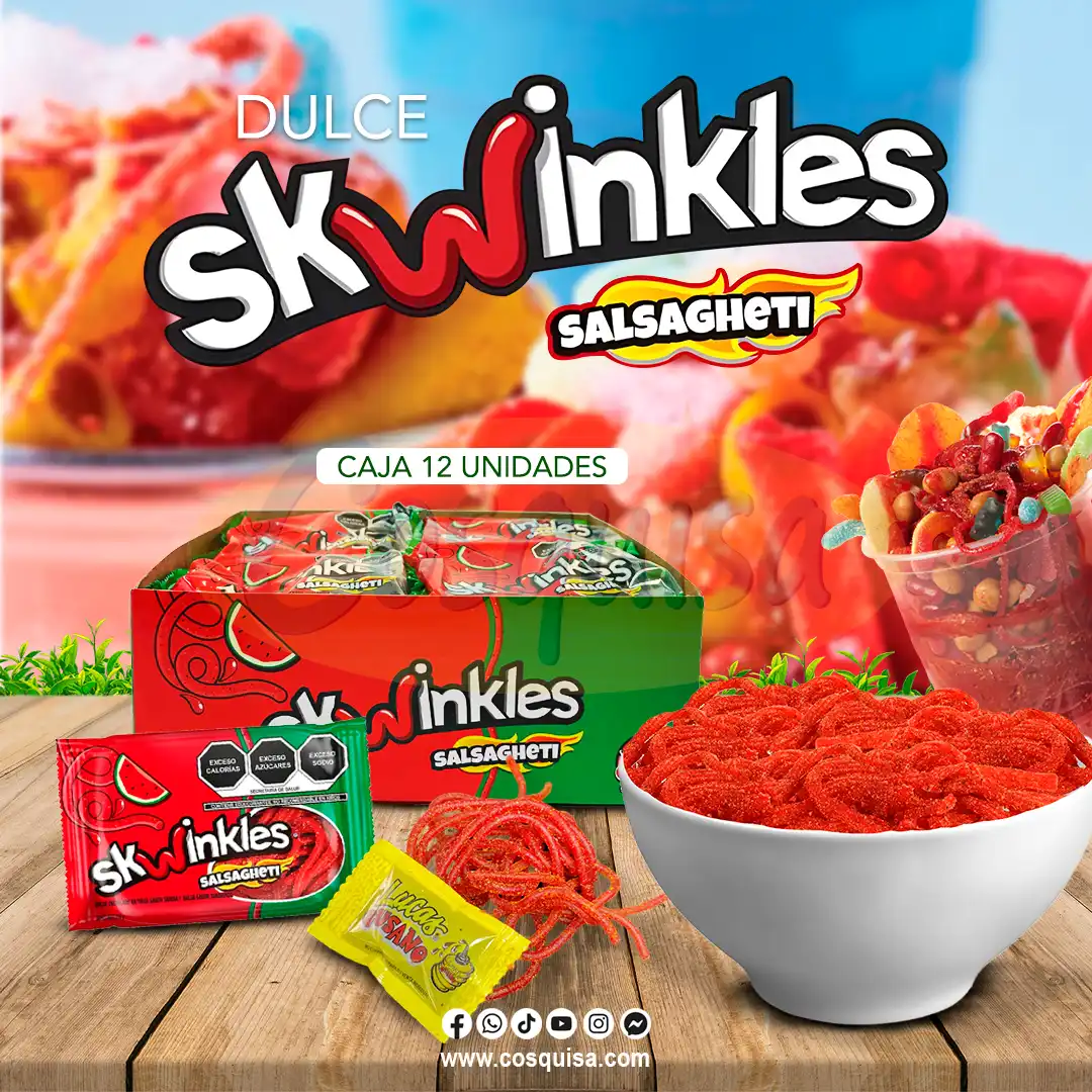 Espaquetti picantes Skwinkles