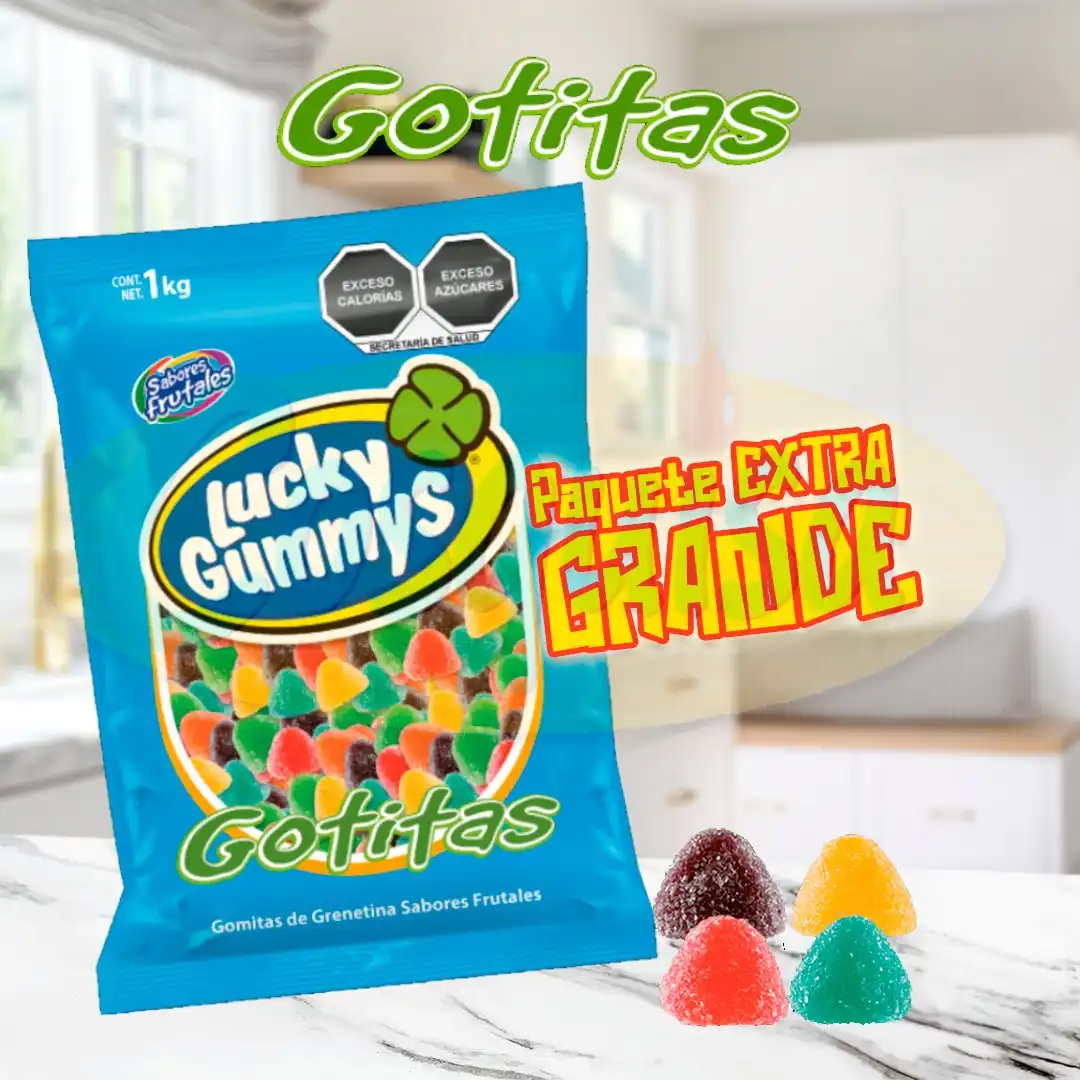 Gomitas gotitas azucaradas